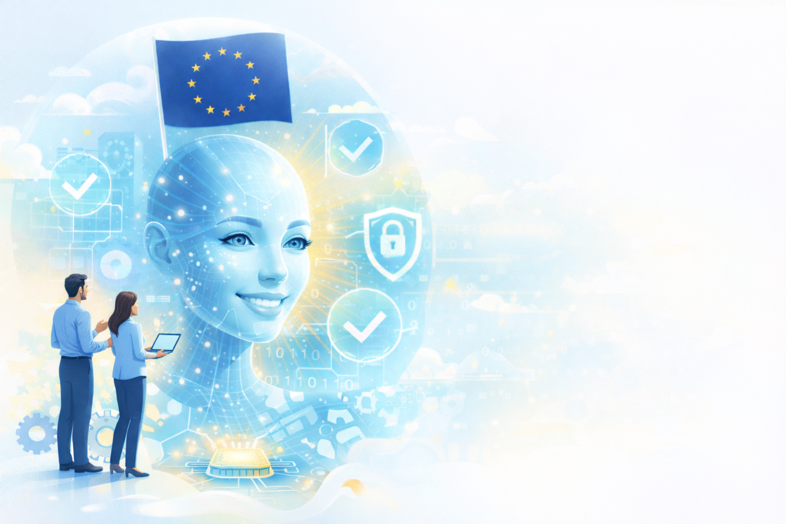 Einordnung von KI made in Europe als regulierter Qualitätsrahmen mit Anforderungen aus DSGVO und EU AI Act für Unternehmen