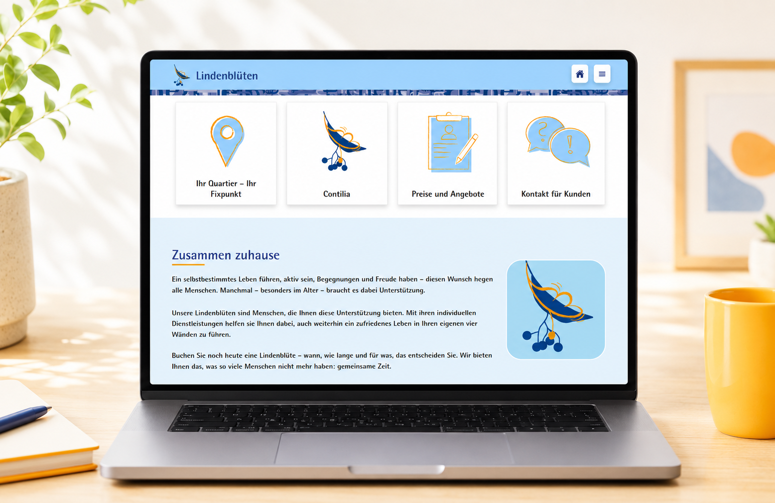 Ansicht der Contilia-Plattform, entwickelt von Panvision